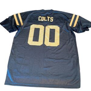 NWOT Colts 00 Blue Football NFL Jersey XL